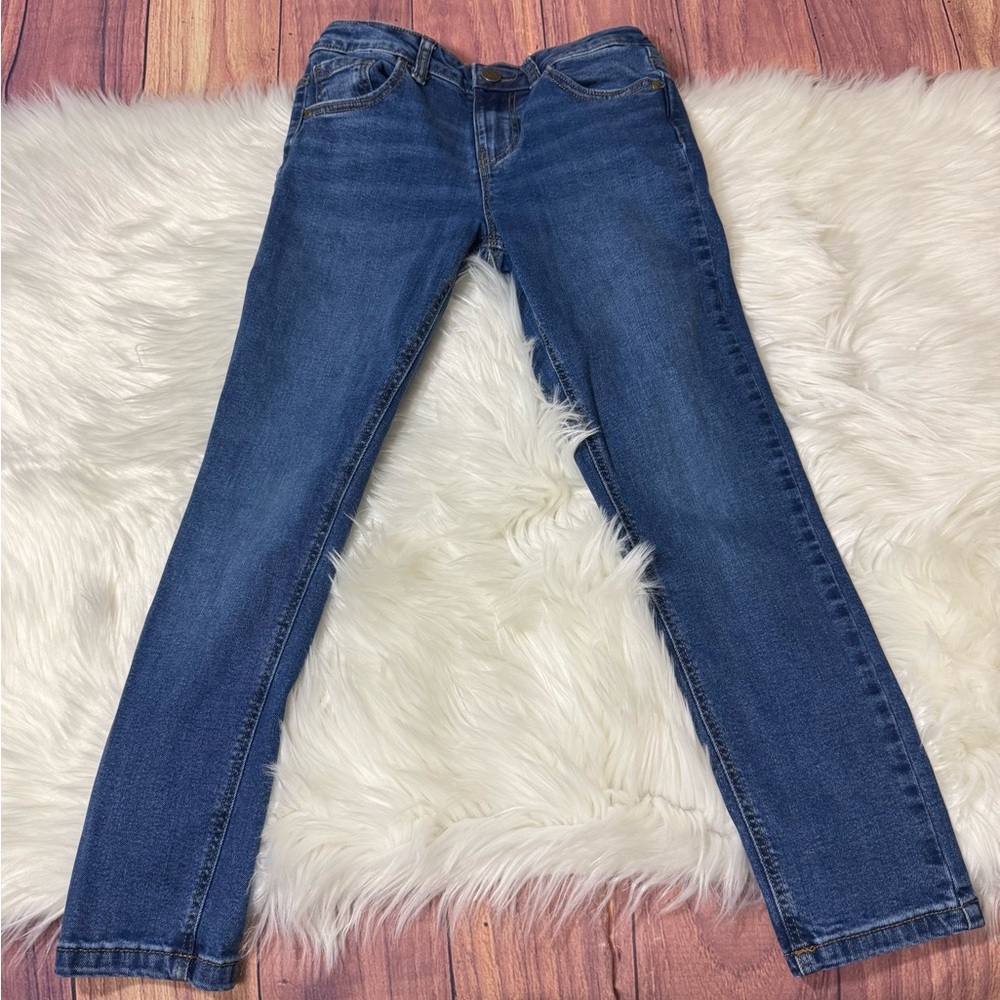 Denim&Co Youth Boy Size 7-8 Years Blue Stretch Skinny Jeans